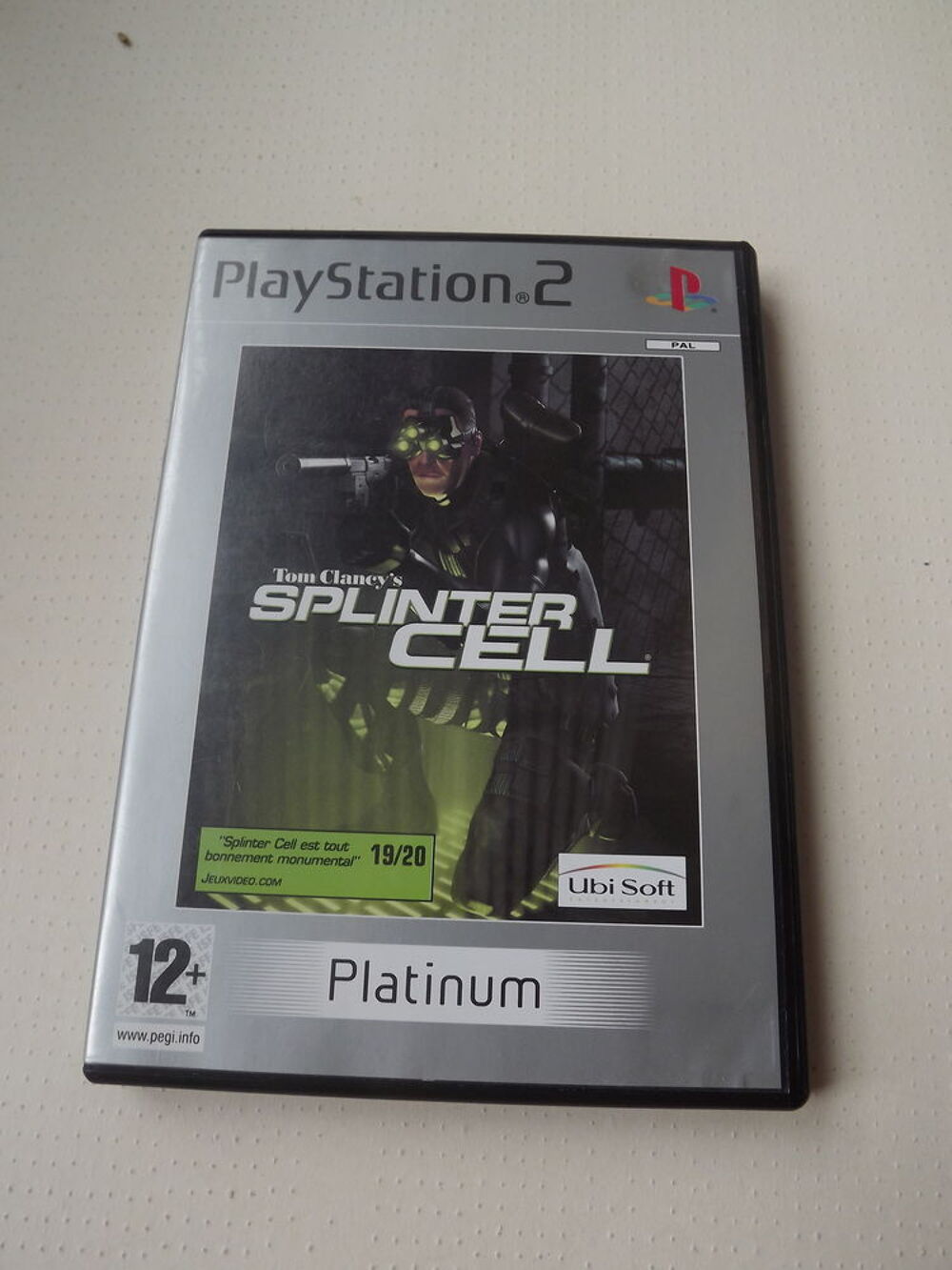 Jeu PS2 Spinter cell complet Consoles et jeux vidéos