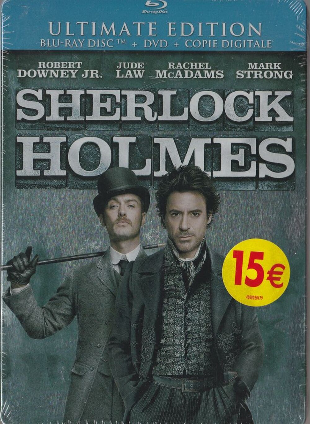 Sherlock holmes DVD et blu-ray