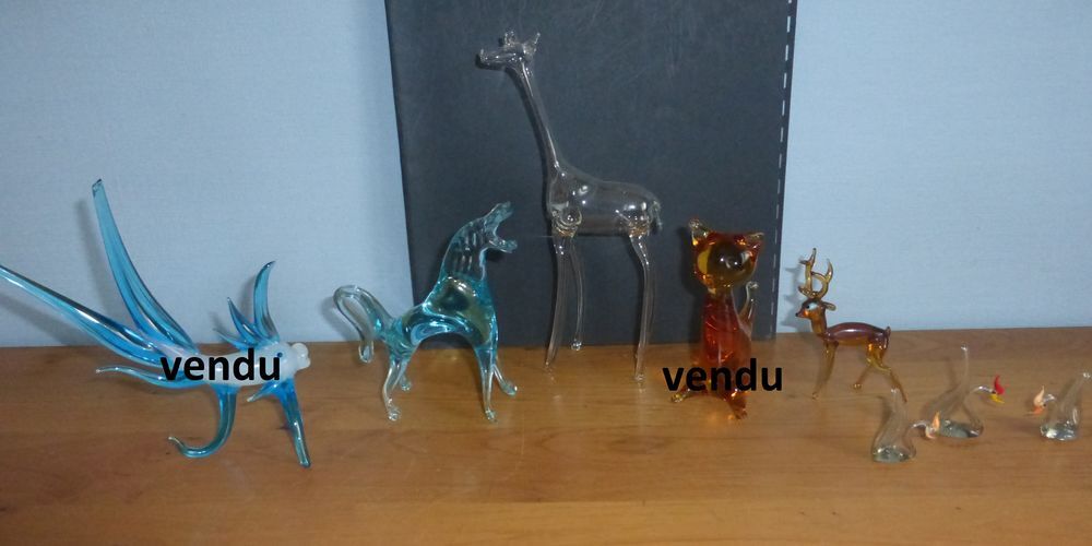 OBJETS en verre (C3) Décoration