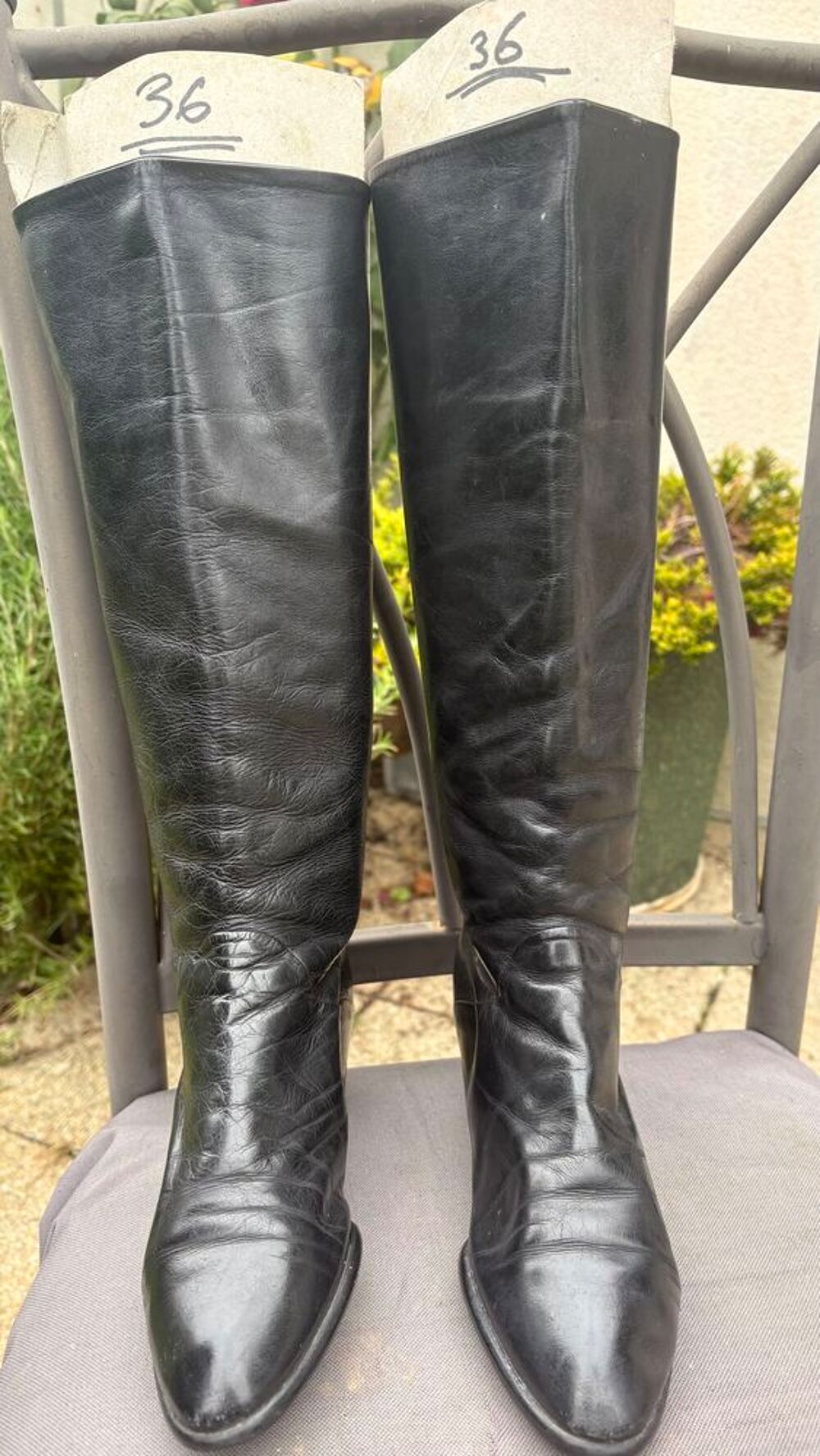 Bottes, Femme cuire doubl&eacute;es Chaussures