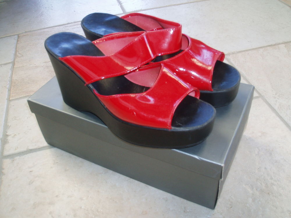 Chaussure d &eacute;t&eacute; semelle compens&eacute;es Chaussures