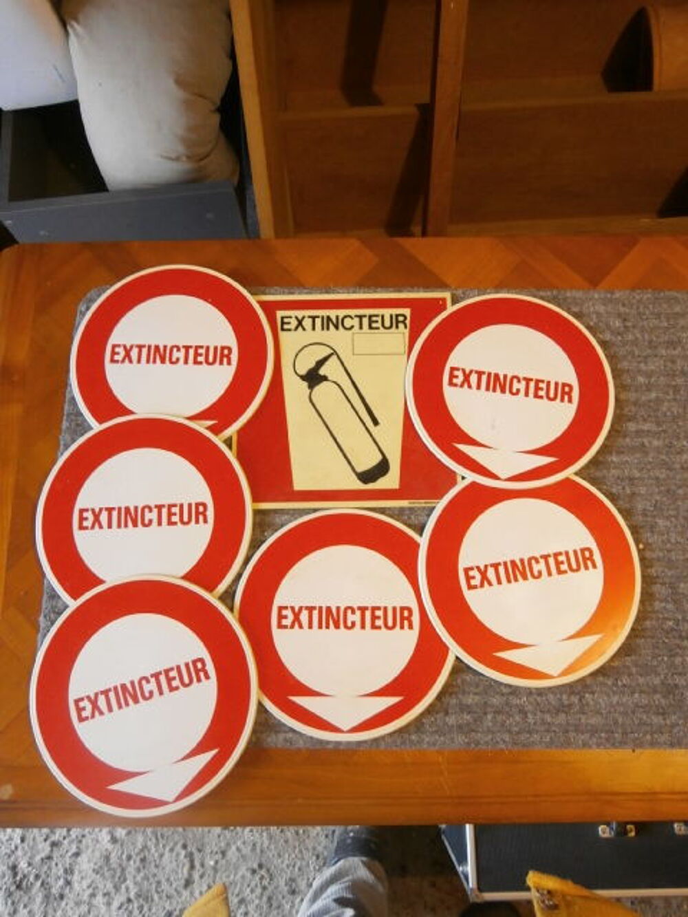 
7 Panneaux indicateur d'extincteur Bricolage
