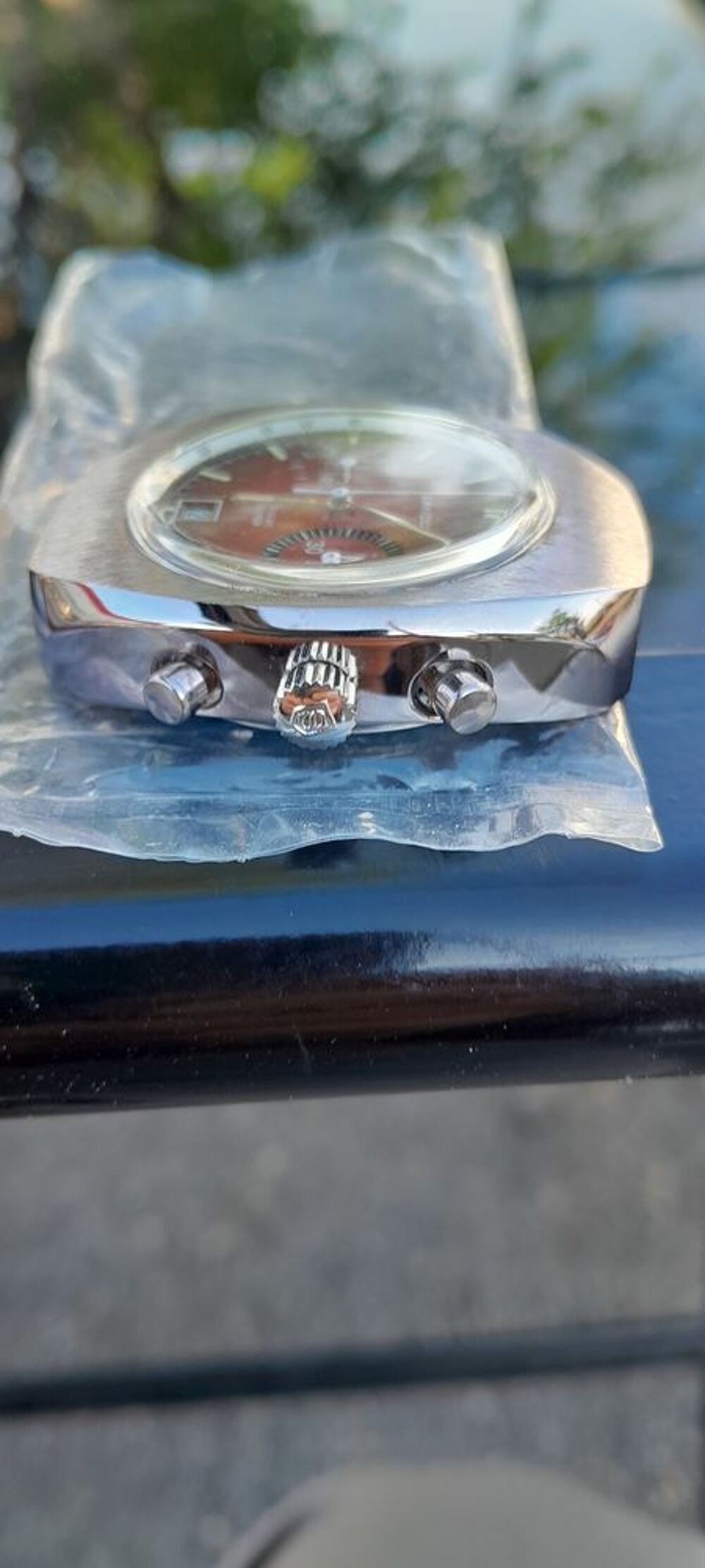 Montre neuve de stock ancienne Sandoz m&eacute;canique &agrave; remontoir Bijoux et montres