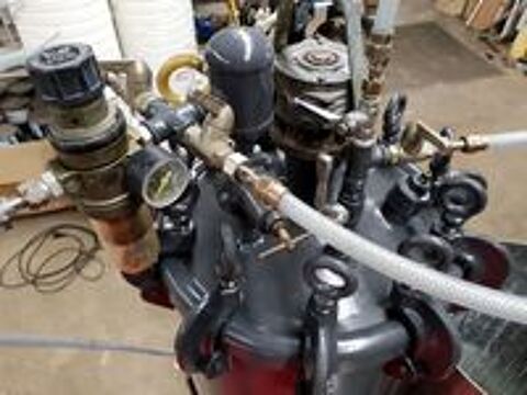   Cuve sous pression 150 l 11 brides 2 pistolet peinture 