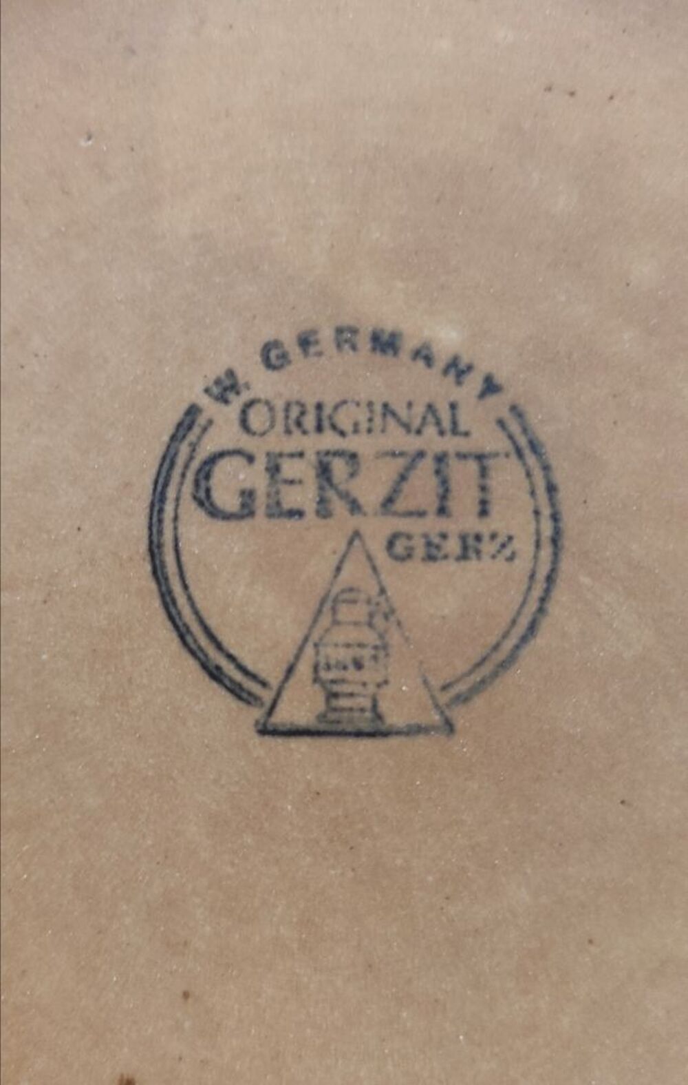 Gr&egrave;s ancien West Germ Original Gerzit Gerz Sc&egrave;ne de chasse 