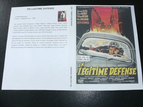 Film :   En legitime defense   35 Saint-Mdard-en-Jalles (33)