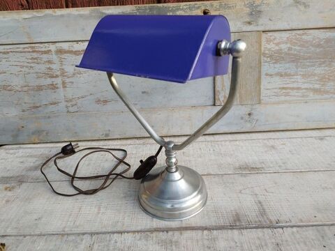 Ancienne Lampe de Bureau Étudiant Notaire Banquier 70 Loches (37)