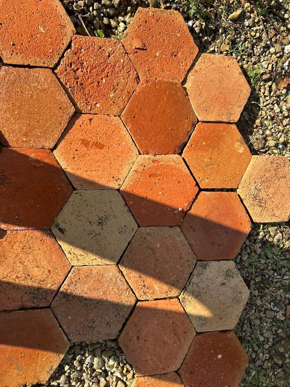 Tomettes anciennes Hexagonales Bricolage