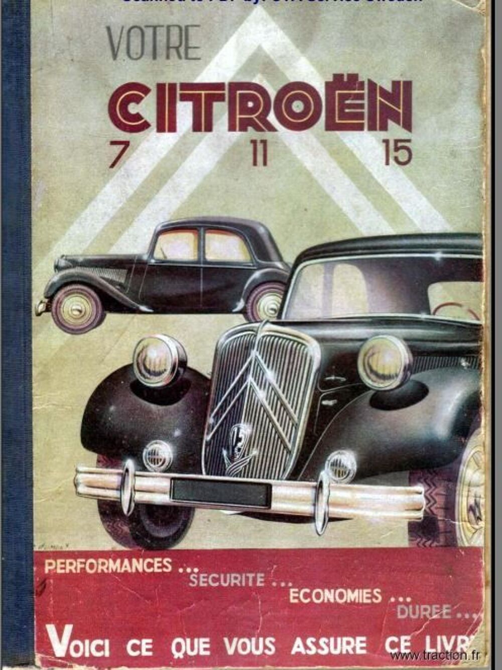 Manuels d'atelier Citro&euml;n traction 7 11 15 Livres et BD