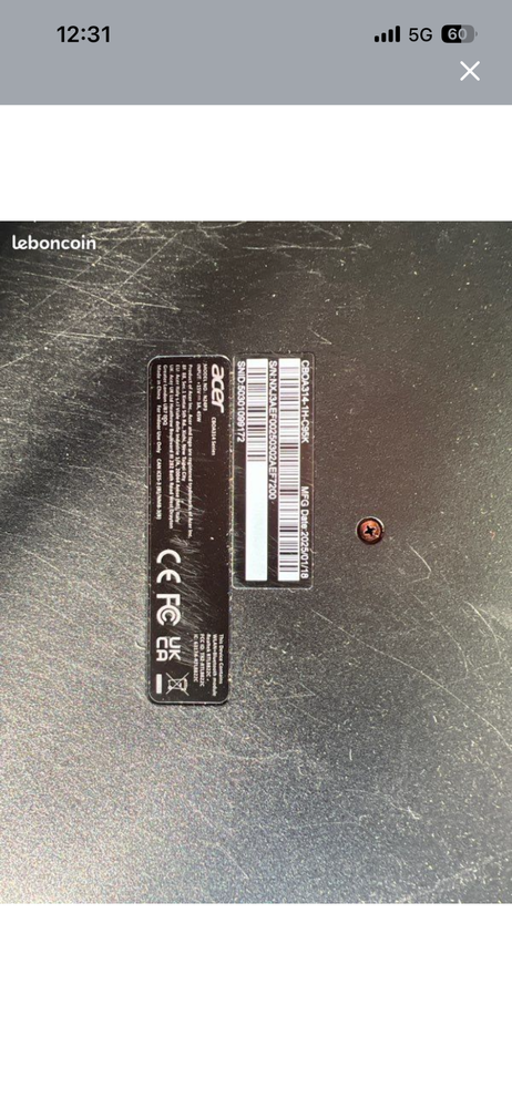 ordinateur acer et imprimante hp neufs Matériel informatique