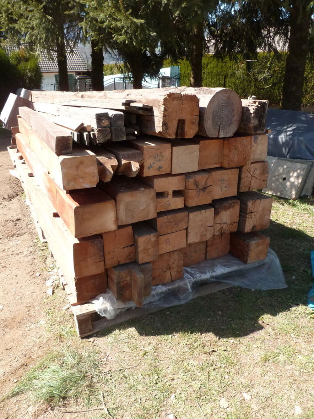 Poutres en sapin Bricolage