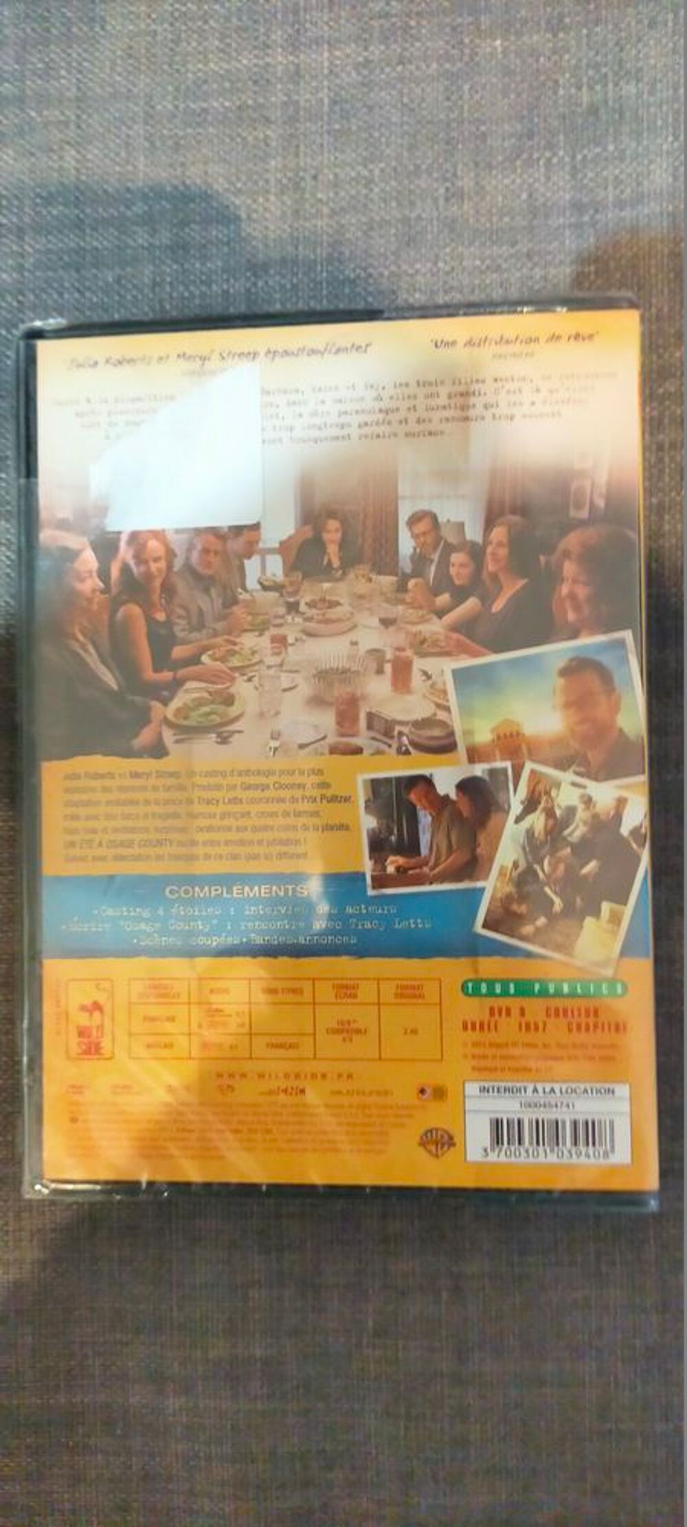DVD Un &Eacute;t&eacute; &agrave; Osage County DVD et blu-ray