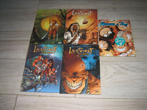 lot 5 bd LANFEUST DES ETOILES 1+6+ODYSSEY 4+7+GNOMES DE TROY SOLEIL 33 C�zy (89)