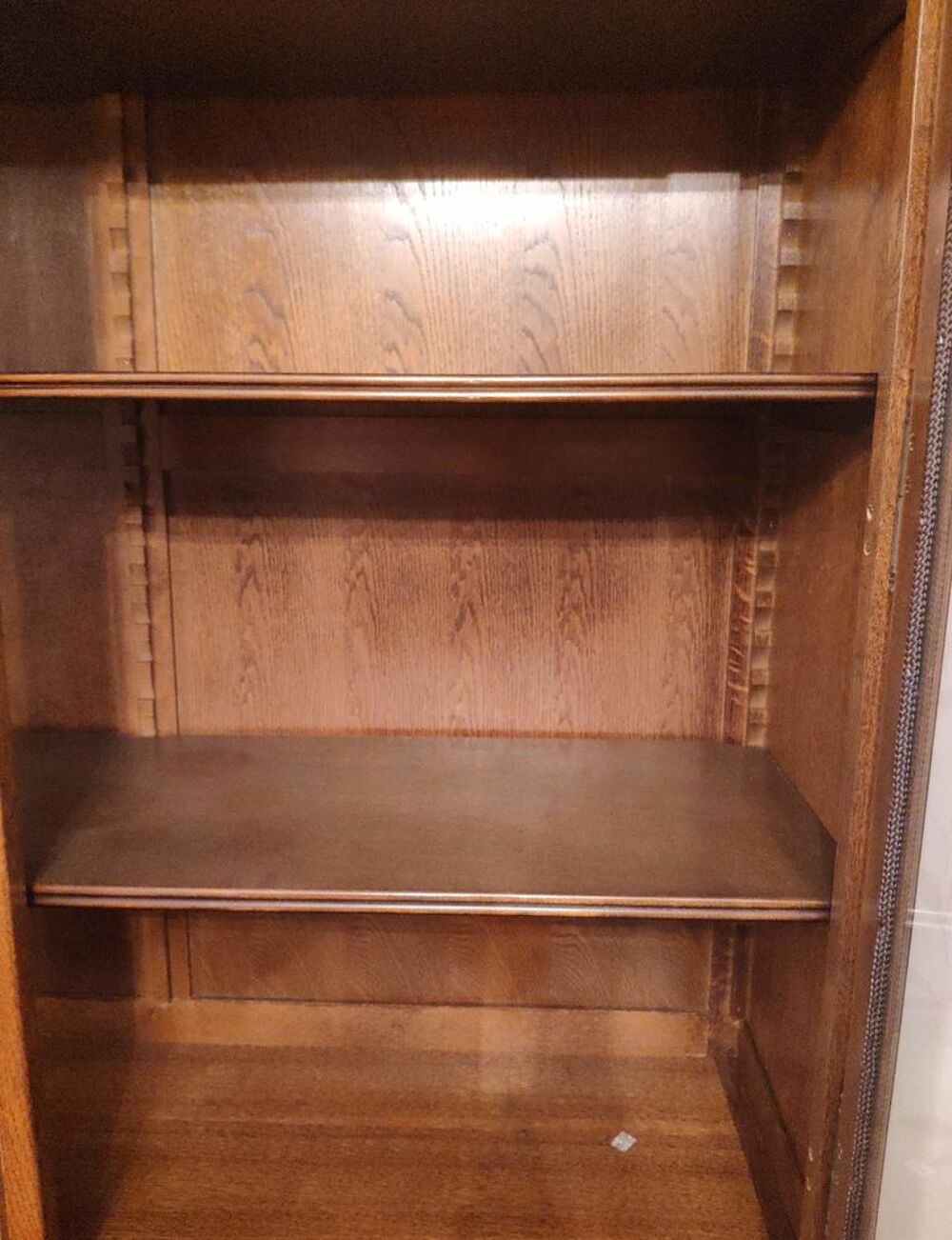Buffet bois 2 corps partie vitr&eacute; parfait &eacute;tat Meubles