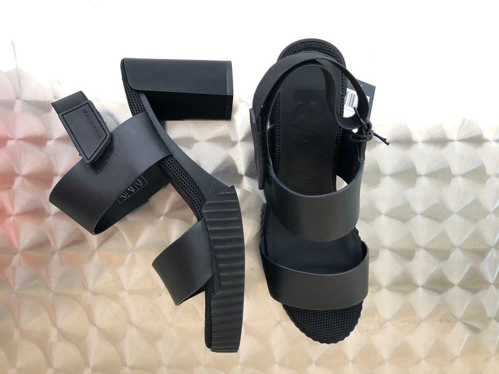 Sandales Cuir Rackam Core noirs ? G-STAR RAW Chaussures