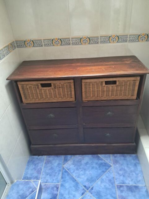 COMMODE  EN BOIS ANCIENNE 100 Linas (91)