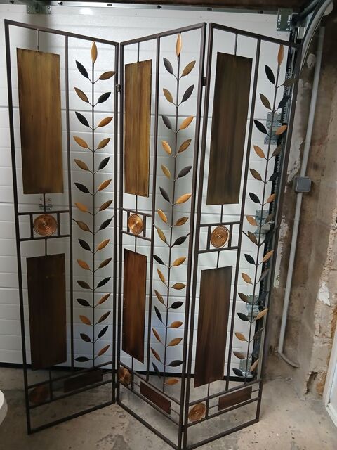 PARAVENT DECO EN FER FORGE Breuil-le-Sec (60)