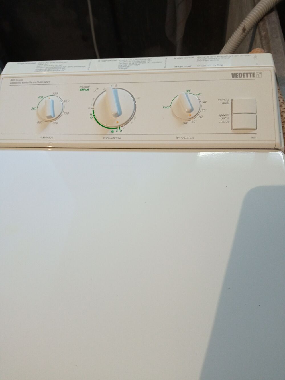 Lave linge Electroménager