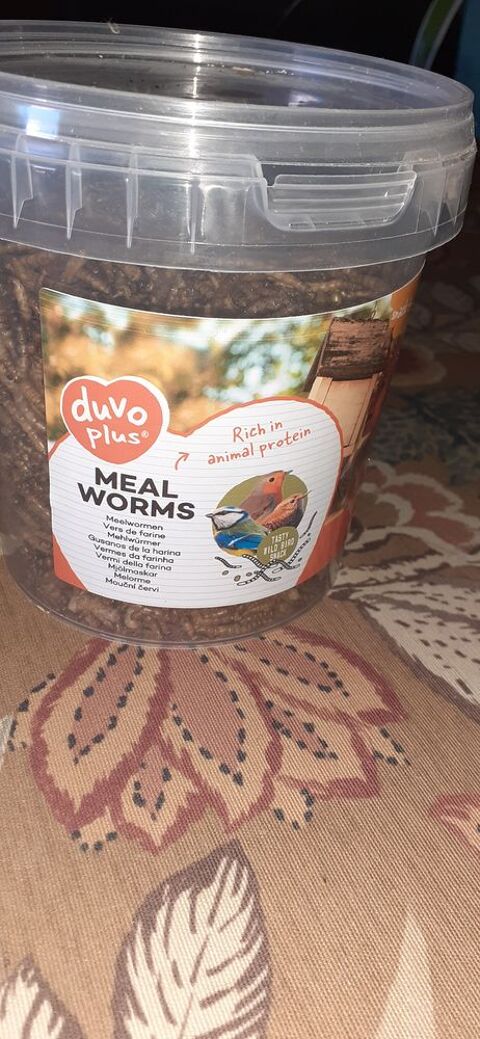 Vers de farine déshydratés "duvo plus", 17O gr pour volaille 5 83160 La valette-du-var