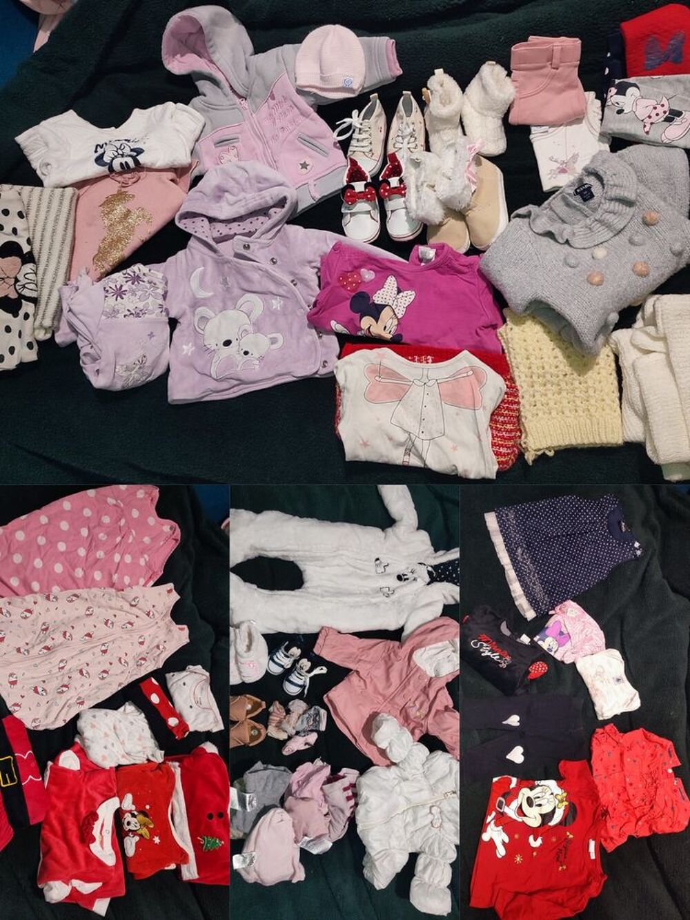 gros lot fille 0-9 mois. Vtements enfants