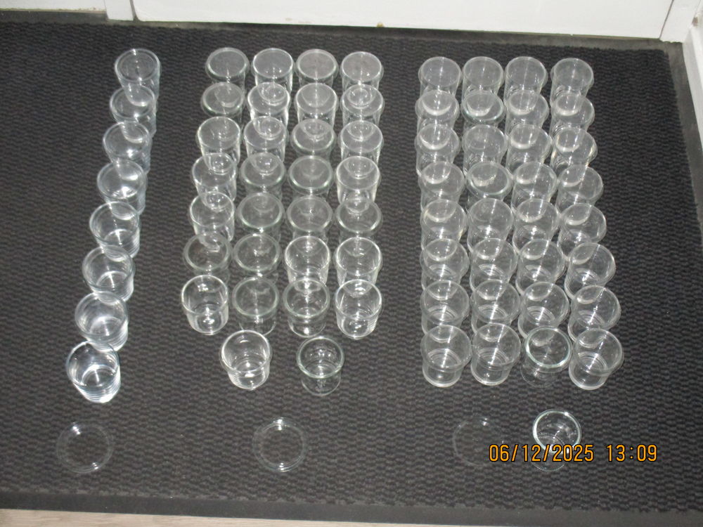 Verrines et ramequins en verre Décoration