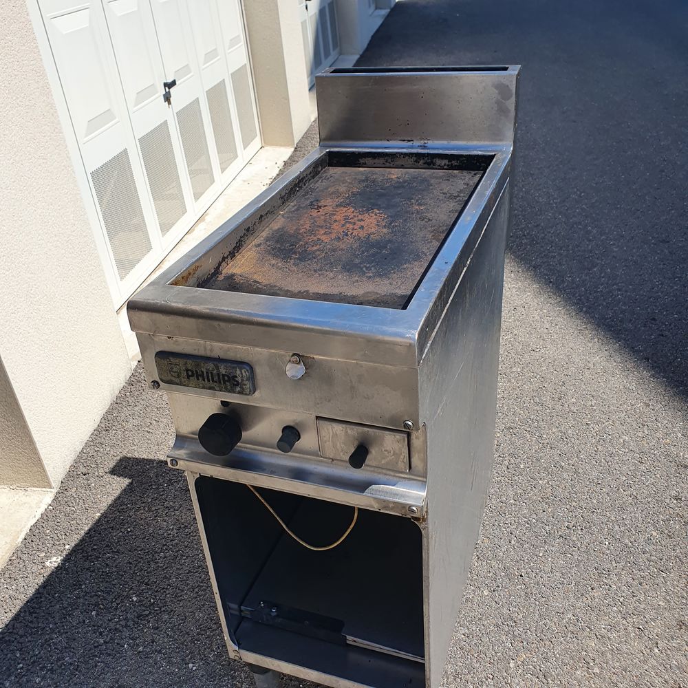 Piano &agrave; gaz pro et plancha &agrave; gaz pro Electroménager