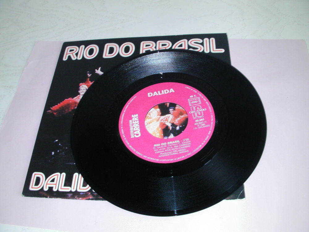 45 tours DALIDA - RIO DO BRASIL CD et vinyles