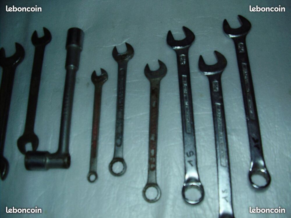 
Lot de 9 cl&eacute;s ( Crome- vanadium ) en pouce Bricolage