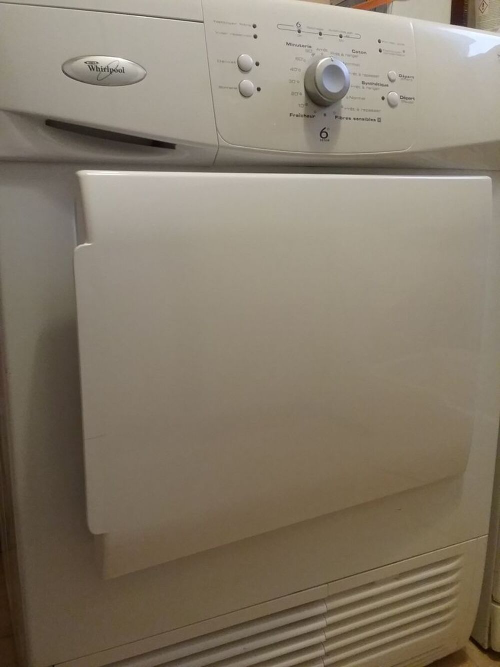 S&egrave;che-linge frontal Whirpool Electroménager