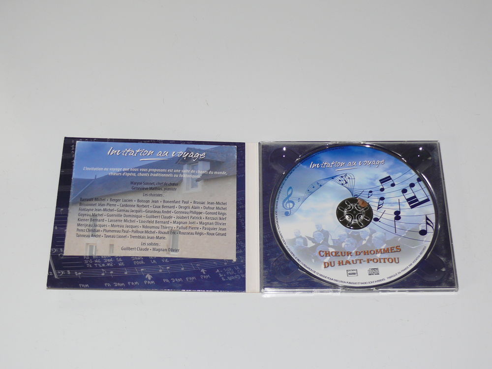 CD Choeur d'hommes du Haut-Poitou CD et vinyles
