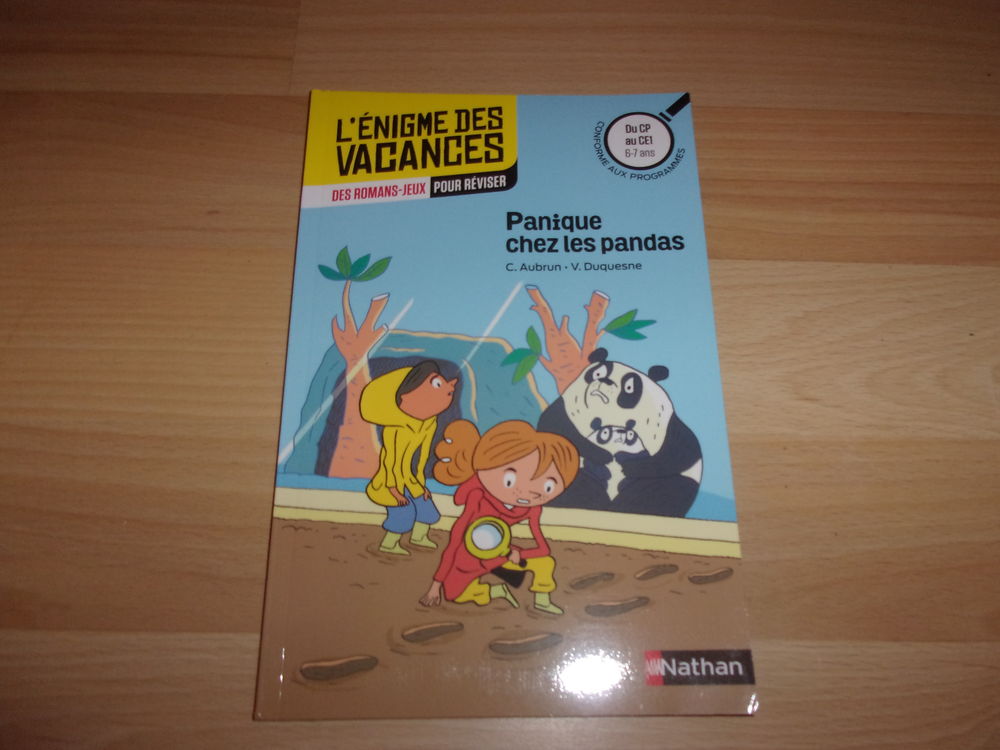 Roman-jeu Panique chez les pandas (Neuf) Livres et BD