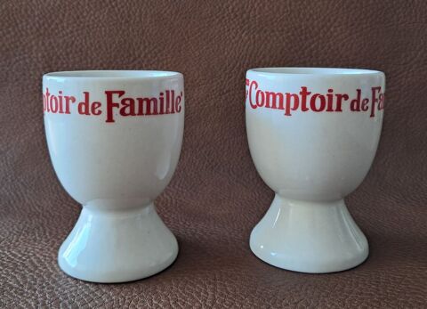 2 coquetier en céramique comptoir de famille linvosges 3 Carnon Plage (34)