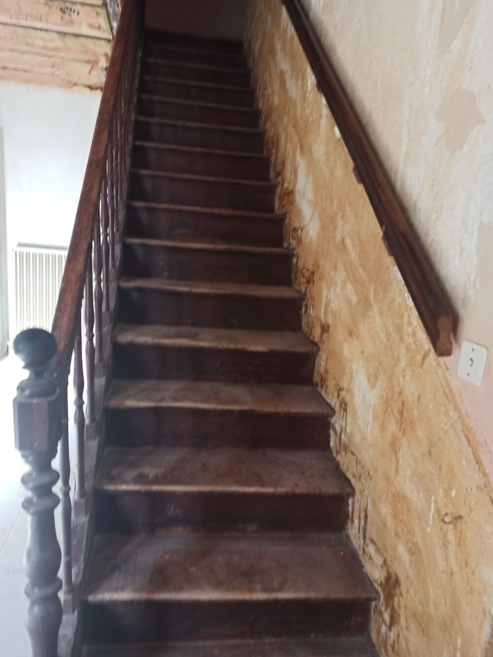 Ancien escalier en bois 1900 Meubles
