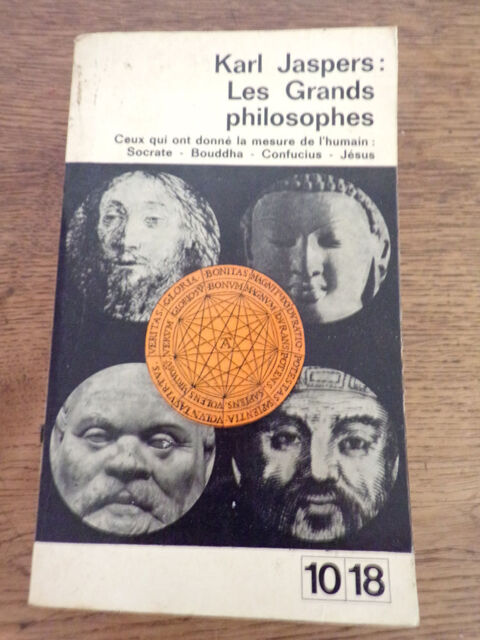Les grands philosophes Karl Jaspers ditions 10/18 1966  3 Laval (53)