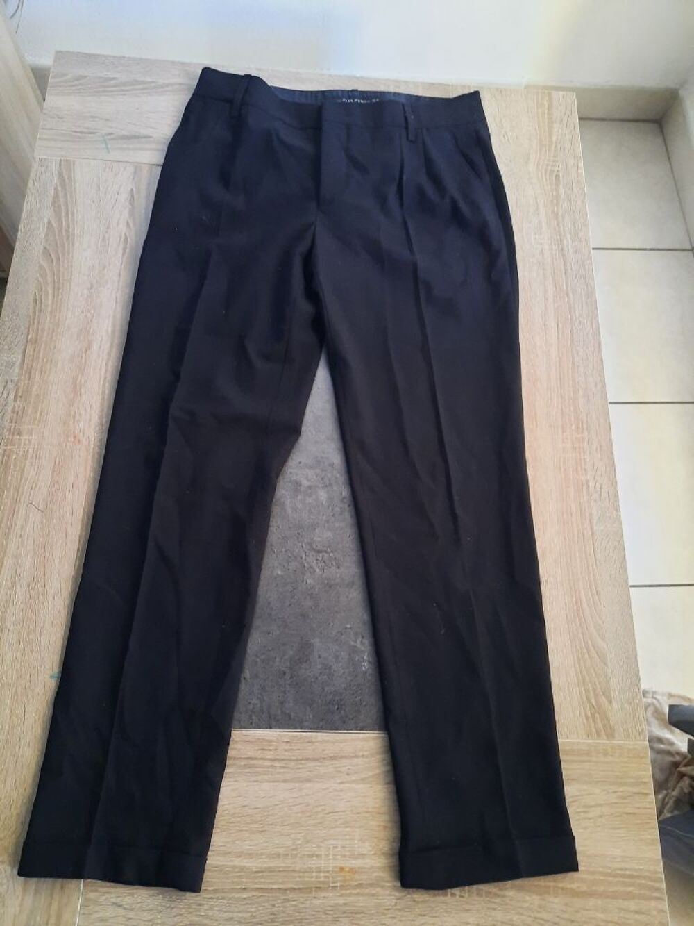 pantalon tailleur zara femme Vêtements