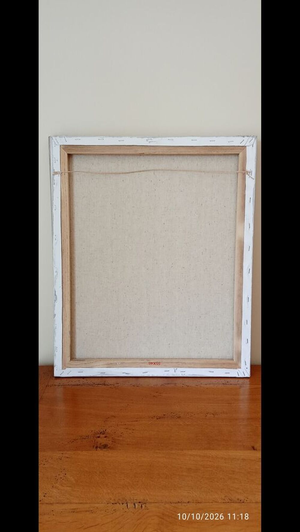 2 TOILES NEUVES 55 CM X 46 CM Décoration