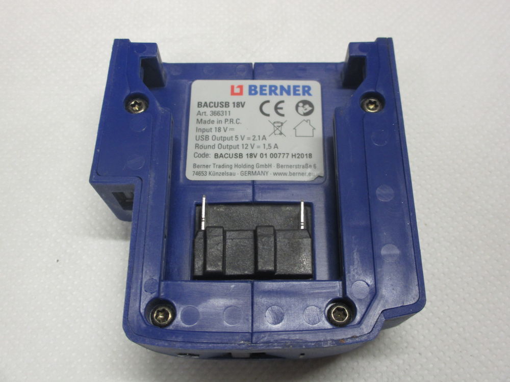 MILWAUKEE / BERNER adaptateur USB Bricolage