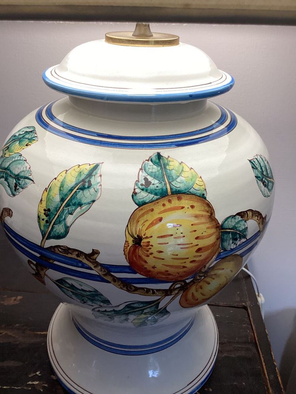 LAMPE SUR PIED CERAMIQUE Décoration