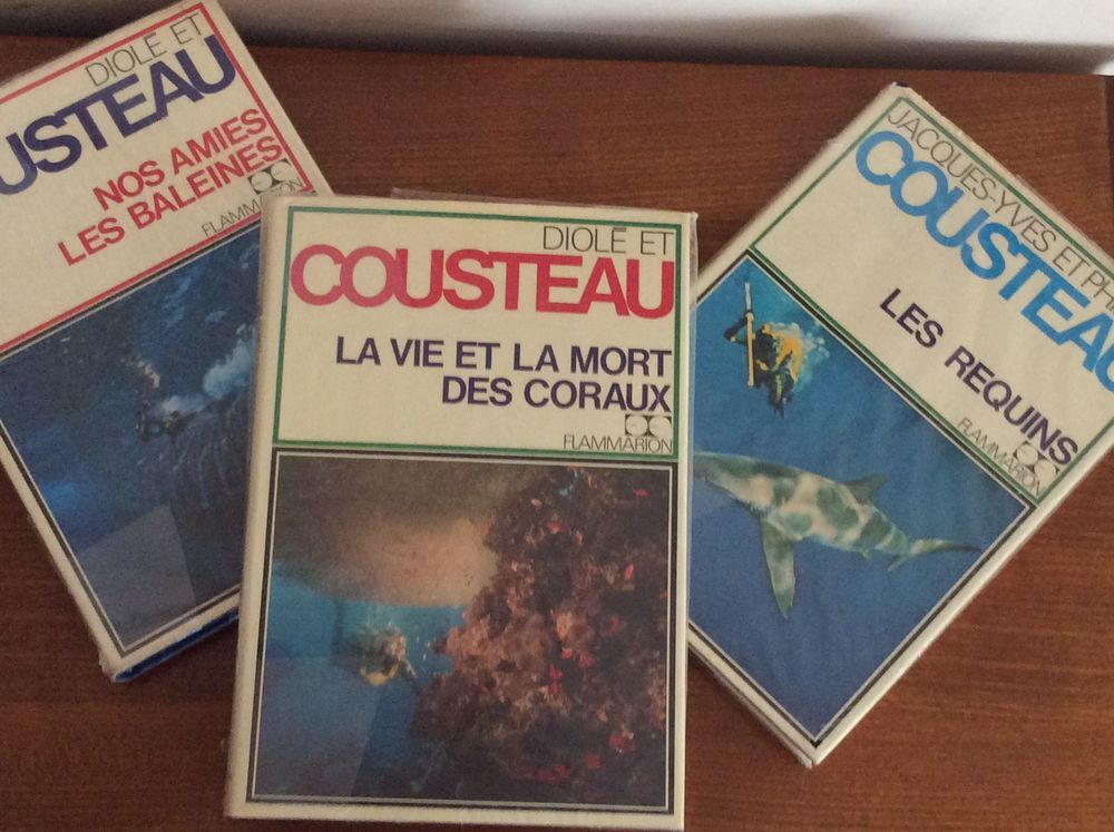 Cousteau Livres et BD