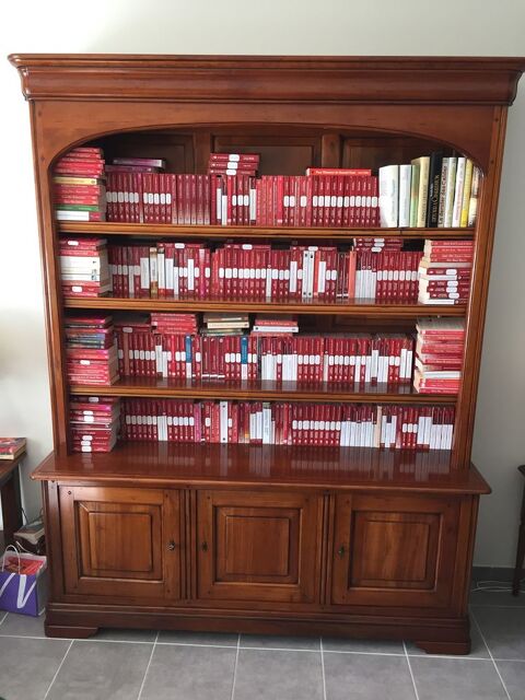 RECHERCHE BIBLIOTHEQUE OUVERTE sans portes haut MERISIER TBE Allan (26)