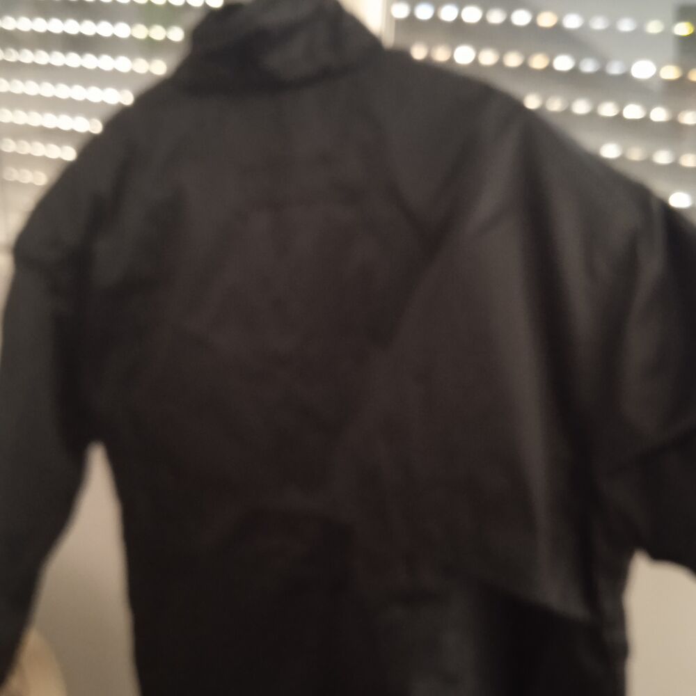 Coupe vent, impermeable femme noir T 46/48 exterieur polyami Vêtements