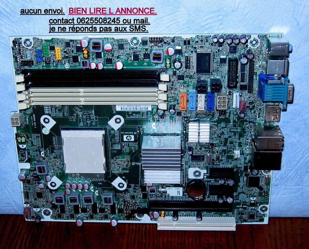 HP compaq pro 6005 SFF---carte m&eacute;re. Matériel informatique