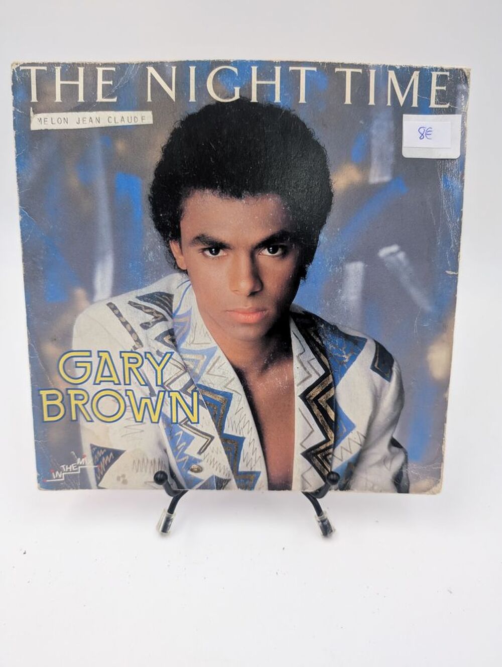 Vinyle 45 tours Gary Brown : The Night Time en fourreau CD et vinyles