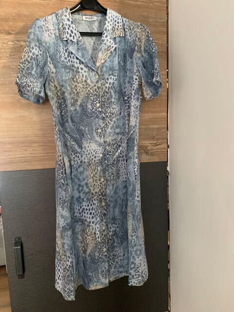 Robe d' été avec ceinture      Anne Weyburn 12 Saleilles (66)