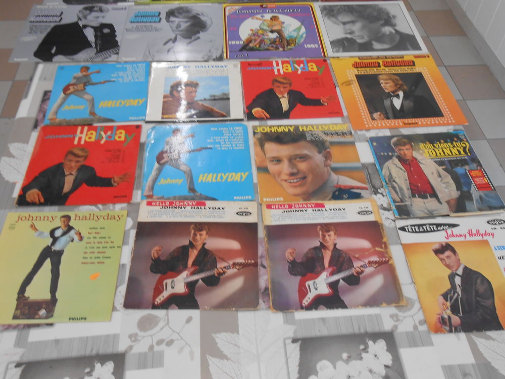 vinyles de johnnyy hallyday CD et vinyles