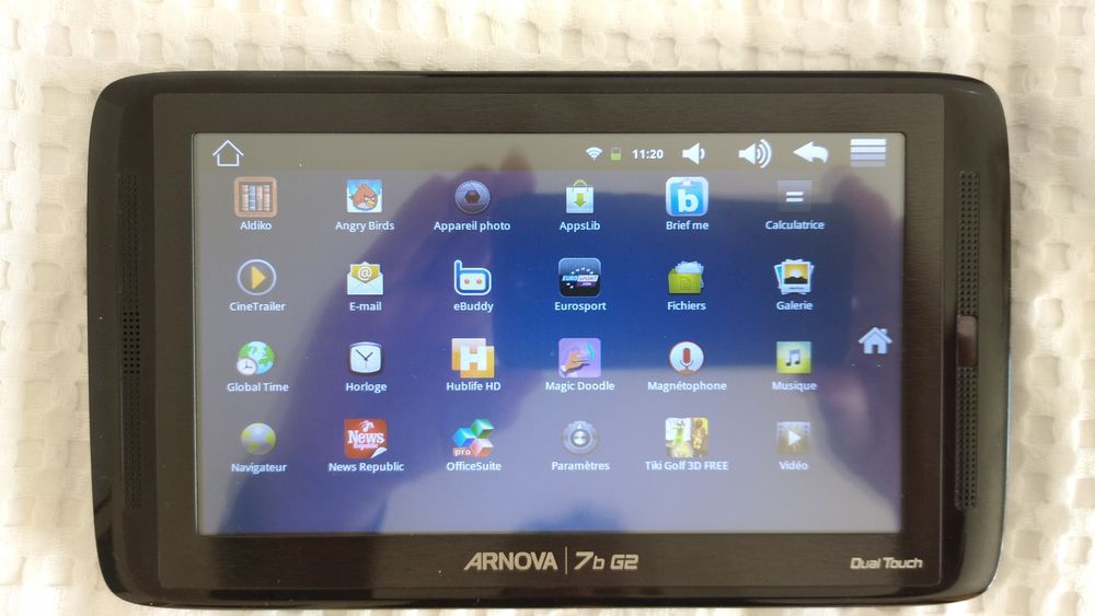 Tablette Android 7 pouces Arnova 7b G2.
Téléphones et tablettes