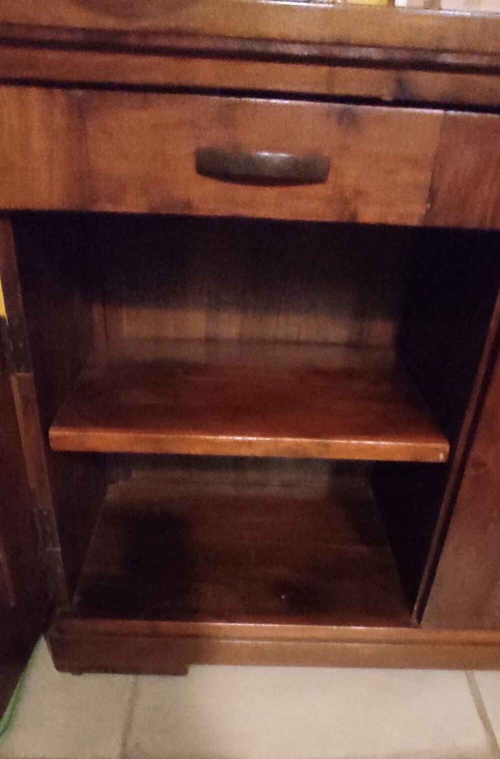 Ensemble meuble et table en merisier Meubles