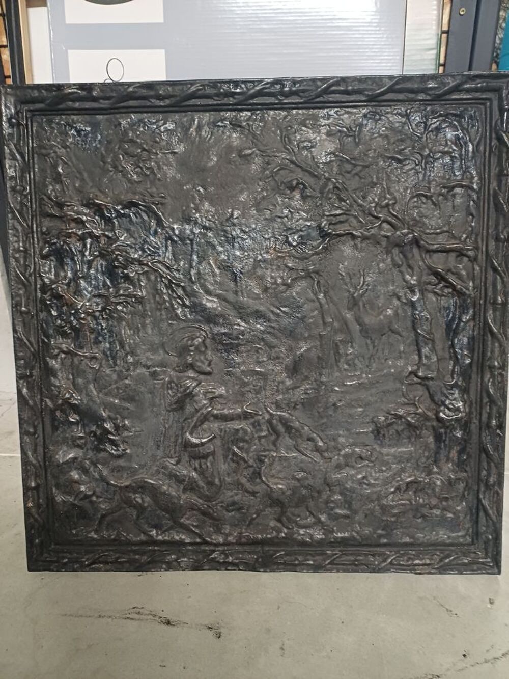 Plaque fonte Décoration