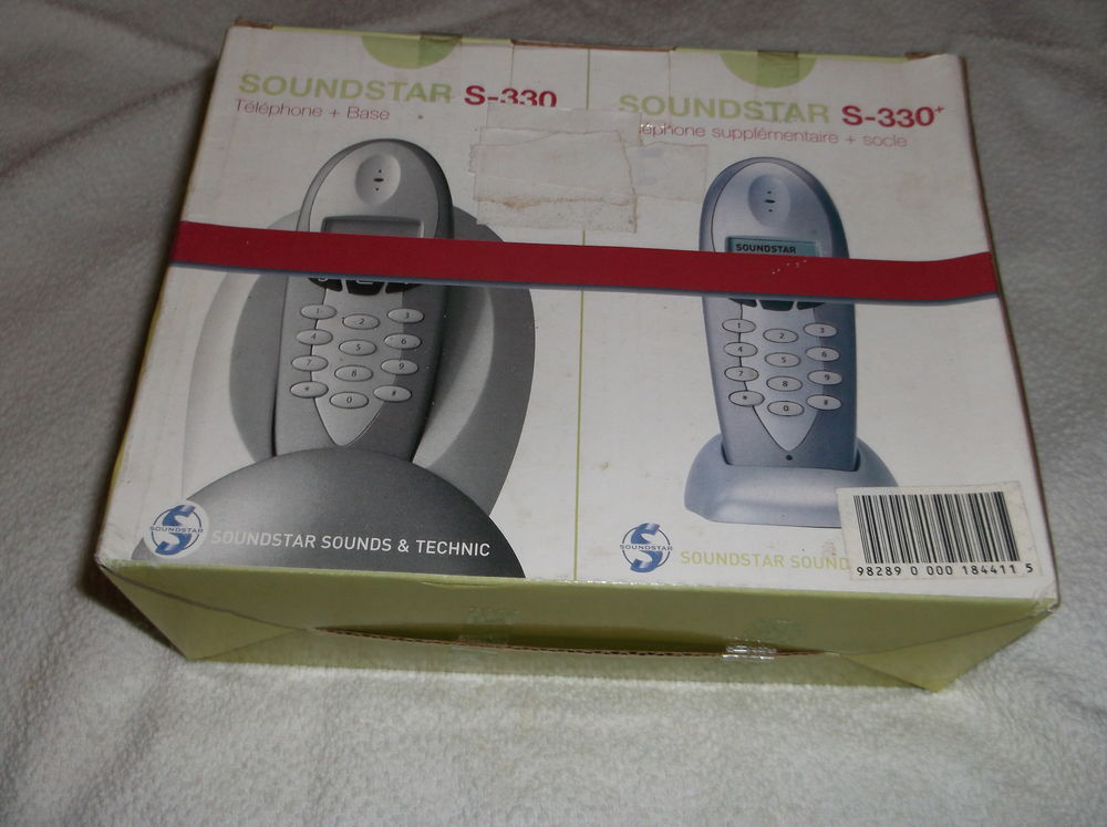 t&eacute;l&eacute;phone duo SOUNDSTAR S-330 neuf
Téléphones et tablettes