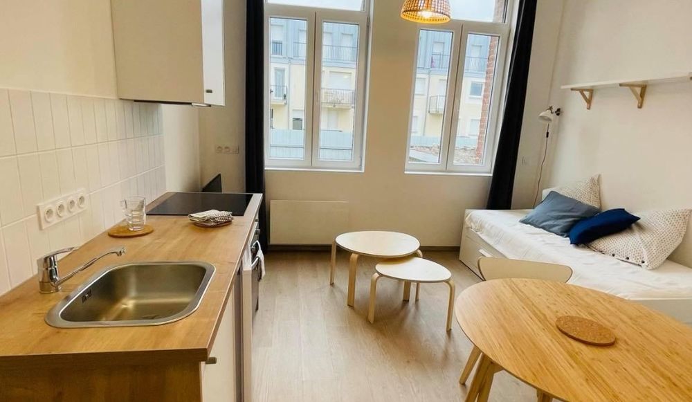Location Appartement STUDIO MEUBLE CENTRE VILLE ST QUENTION Saint-quentin